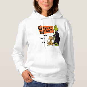 Dr. Seuss   Hallowen Grinch Night Graphic Hoodie