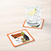 Dr. Seuss | Hallowen Grinch Night Graphic Kartonnen Onderzetters (Insitu)