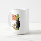 Dr. Seuss | Hallowen Grinch Night Graphic Koffiemok (Voorkant links)