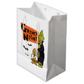 Dr. Seuss | Hallowen Grinch Night Graphic Medium Cadeauzakje (Voorkant Gekanteld)