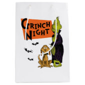 Dr. Seuss | Hallowen Grinch Night Graphic Medium Cadeauzakje (Voorkant)