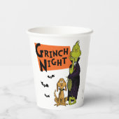 Dr. Seuss | Hallowen Grinch Night Graphic Papieren Bekers (Achterkant)