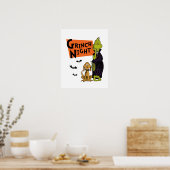 Dr. Seuss | Hallowen Grinch Night Graphic Poster (Keuken)