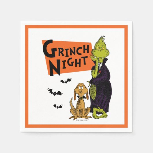 Dr. Seuss | Hallowen Grinch Night Graphic Servet (Voorkant)