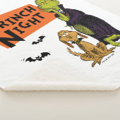 Dr. Seuss | Hallowen Grinch Night Graphic Sherpa Deken (3/4)