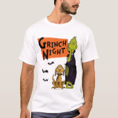 Dr. Seuss | Hallowen Grinch Night Graphic T-shirt (Voorkant)