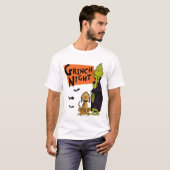 Dr. Seuss | Hallowen Grinch Night Graphic T-shirt (Voorkant volledig)