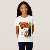 Dr. Seuss | Hallowen Grinch Night Graphic T-shirt (Voorkant volledig)