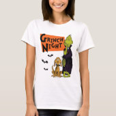 Dr. Seuss | Hallowen Grinch Night Graphic T-shirt (Voorkant)