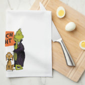 Dr. Seuss | Hallowen Grinch Night Graphic Theedoek (Quarter Fold)