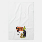 Dr. Seuss | Hallowen Grinch Night Graphic Theedoek (Verticaal)