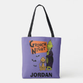 Dr. Seuss | Hallowen Grinch Night Graphic Tote Bag (Achterkant)