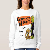 Dr. Seuss | Hallowen Grinch Night Graphic Trui (Voorkant)
