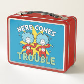 Dr. Seuss | Het eerste ding twee hier komt problem (Achterkant)