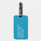 Dr. Seuss | Het eerste ding twee hier komt problem Bagagelabel (Achterkant verticaal)