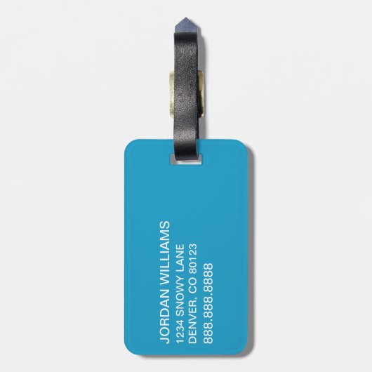 Dr. Seuss | Het eerste ding twee hier komt problem Bagagelabel (Achterkant verticaal)