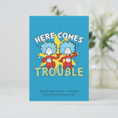 Dr. Seuss | Het eerste ding twee hier komt problem Kaart (Staand voorkant)