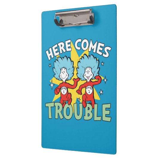 Dr. Seuss | Het eerste ding twee hier komt problem Klembord (Links)