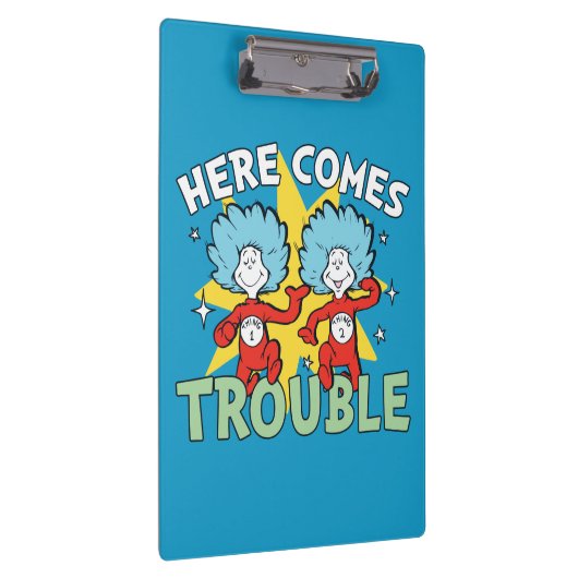 Dr. Seuss | Het eerste ding twee hier komt problem Klembord (Rechts)