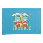 Dr. Seuss | Het eerste ding twee hier komt problem Kussensloop (Voorkant-Rechts)