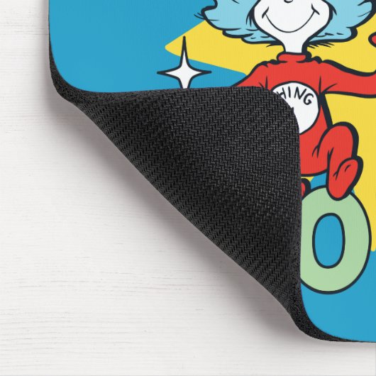 Dr. Seuss | Het eerste ding twee hier komt problem Muismat (Hoek)