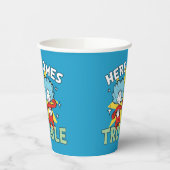 Dr. Seuss | Het eerste ding twee hier komt problem Papieren Bekers (Links)