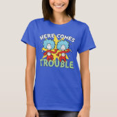 Dr. Seuss | Het eerste ding twee hier komt problem T-shirt (Voorkant)