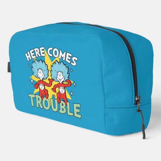 Dr. Seuss | Het eerste ding twee hier komt problem Toilettasje (Rechterhoek)