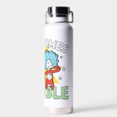 Dr. Seuss | Het eerste ding twee hier komt problem Waterfles (Achterkant)