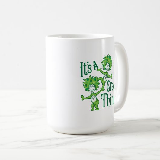 Dr. Seuss | Het is een Groene Ding! Koffiemok (Voorkant rechts)