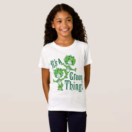 Dr. Seuss | Het is een Groene Ding! T-shirt (Voorkant volledig)