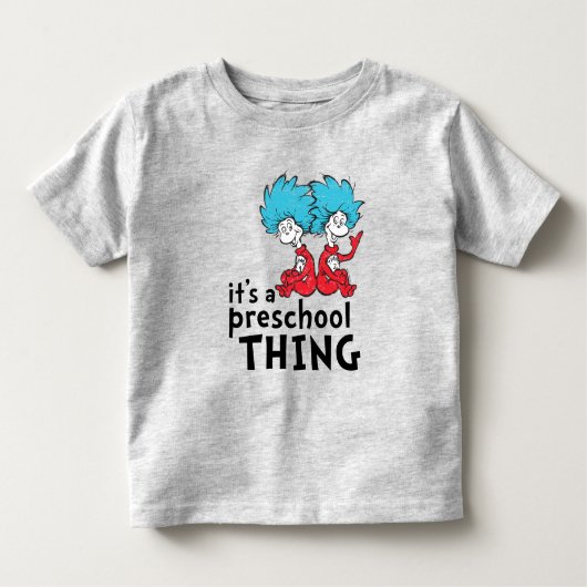 Dr. Seuss | Het is een kleuterschool ding Kinder Shirts (Voorkant)