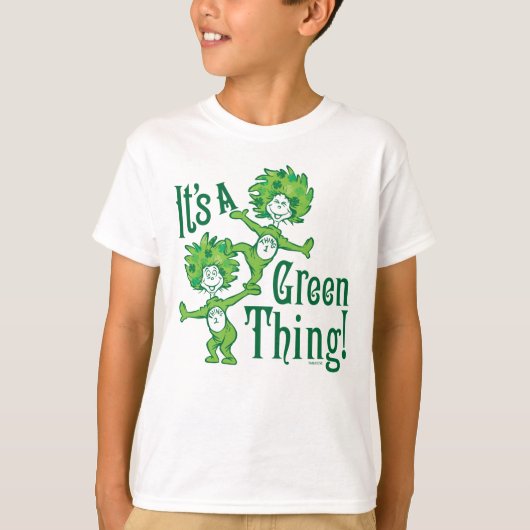 Dr. Seuss | Het is iets groens! T-shirt (Voorkant)