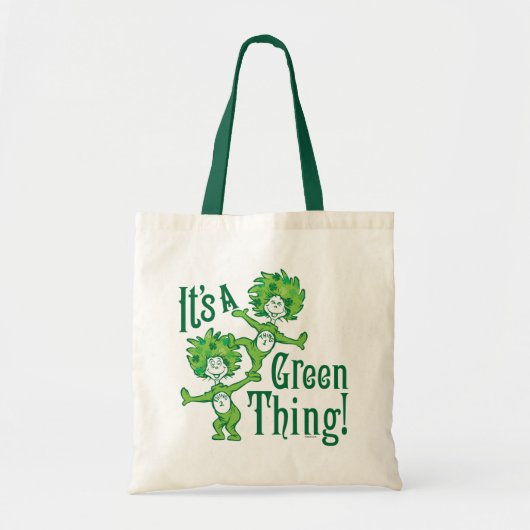 Dr. Seuss | Het is iets groens! Tote Bag (Voorkant)