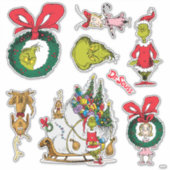 Dr. Seuss | Hoe Grinch heeft Kerstmis gestolen Sticker (Voorkant)