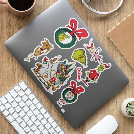 Dr. Seuss | Hoe Grinch Kerstmis stal Sticker