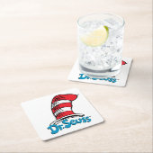 Dr. Seuss Hoed Logo Kartonnen Onderzetters (Insitu)