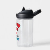 Dr. Seuss Hoed Logo Waterfles (Links)