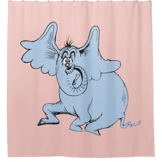 Dr. Seuss | Horton & de Speck van Dust Douchegordijn (Voorkant)