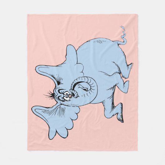 Dr. Seuss | Horton & de Speck van Dust Fleece Deken (Voorkant)