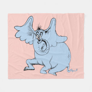Dr. Seuss   Horton & de Speck van Dust Fleece Deken