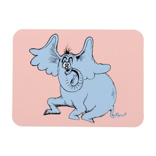 Dr. Seuss | Horton & de Speck van Dust Magneet (Horizontaal)