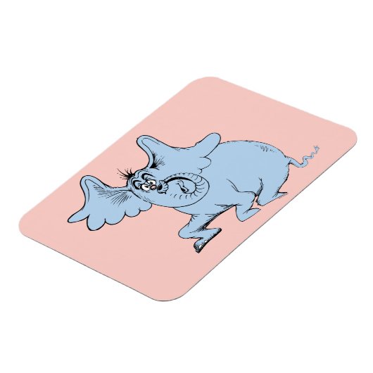 Dr. Seuss | Horton & de Speck van Dust Magneet (Linkerzijde)