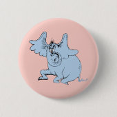 Dr. Seuss | Horton & de Speck van Dust Ronde Button 5,7 Cm (Voorkant)