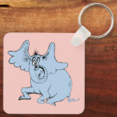 Dr. Seuss | Horton & de Speck van Dust Sleutelhanger (Achterkant)