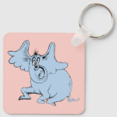 Dr. Seuss | Horton & de Speck van Dust Sleutelhanger (Achterkant)