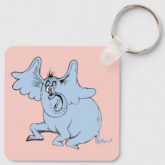 Dr. Seuss | Horton & de Speck van Dust Sleutelhanger (Achterkant)