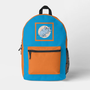 Dr. Seuss Horton Hears A Who Oranje Stippen Bedrukte Rugzak