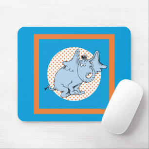 Dr. Seuss Horton Hears A Who Oranje Stippen Muismat