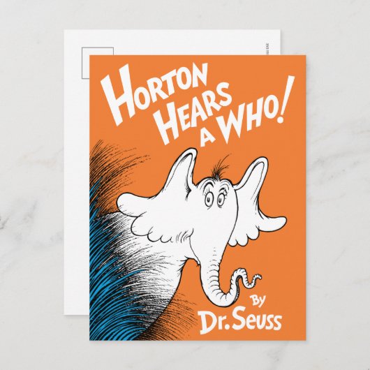 Dr. Seuss | Horton Hears A Who the Book Briefkaart (Voorkant / Achterkant)